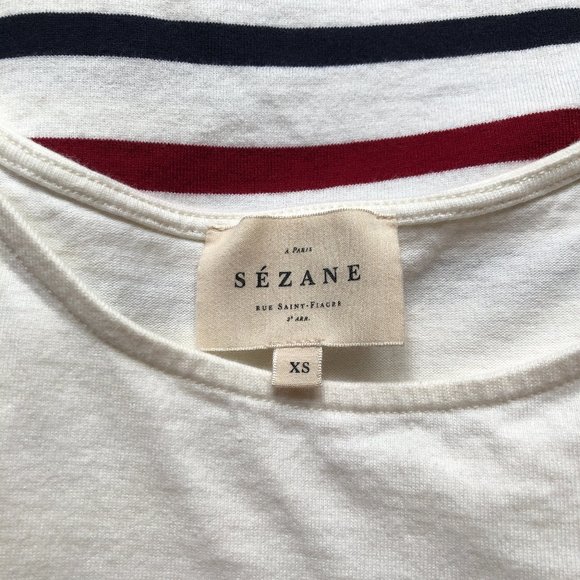❌SOLD❌ Sezane Loic Striped Jersey - Picture 5 of 6